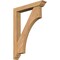 Ekena Millwork Westlake Traditional Smooth Bracket w/ Offset Brace, Western Red Cedar, 5 1/2"W x 32"D x 44"H BKT0604X32X44WTL01SWR - alternate 1